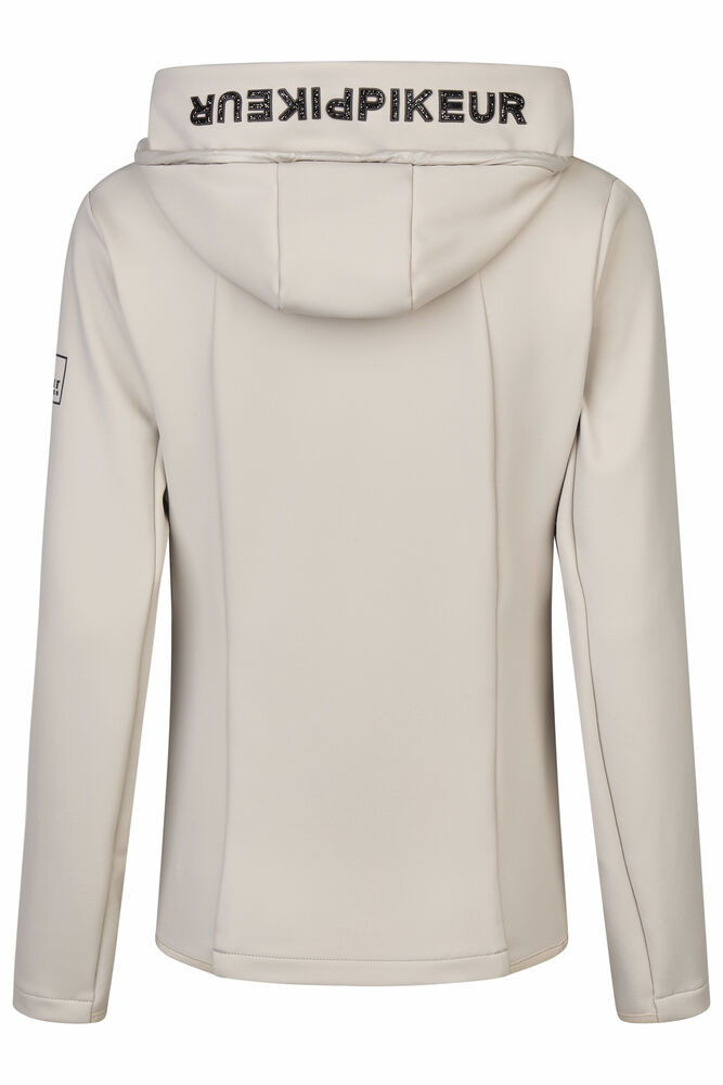 PIKEUR FLEECE JACKET SELECTION PALE GREY