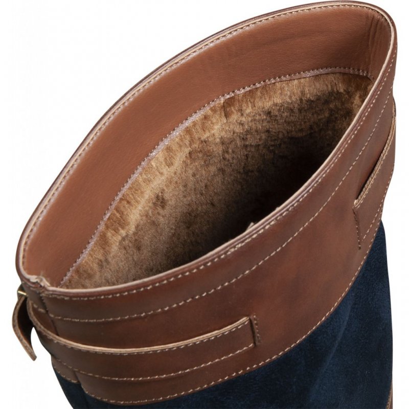 HKM WINTER BOOTS MEGHAN NAVY/BROWN