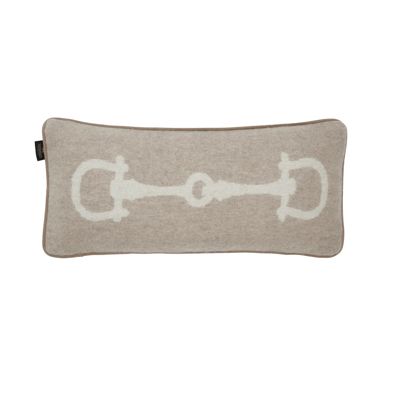 ADAMSBRO RESTRO WOOL CASHMERE CUSCHION GREY