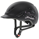 UVEX RIDING HELMET KIDOXX HAPPY HORSE BLACK MATT