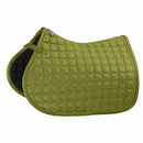 ESKADRON COTTON GLITTER SADDLE CLOTH PLATINUM 24 MOSS GREEN