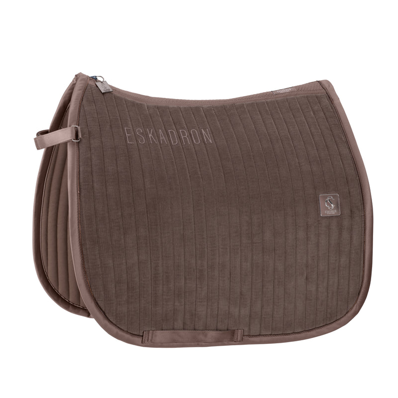 ESKADRON SADDLE CLOTH CORD EMBLEM CLASSIC SPORTS 24 SMOKE TAUPE