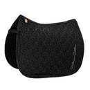 ESKADRON HIGHGLOSS PEACOCK SADDLE CLOTH PLATINUM 23 BLACK