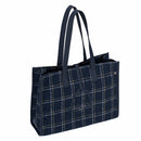 ESKADRON BOUCLÉ SHOPPER BAG NAVY