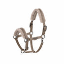ESKADRON DOUBLE PIN FAUX FUR HEADCOLLAR SMOKY TAUPE