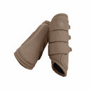 ESKADRON FAUX LEATHER TENDON BOOTS SMOKY TAUPE