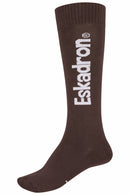 ESKADRON KNEE SOCKS BLACK TRUFFLE