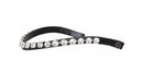 CROWN BY SD DESIGN SANTALINA CRYSTAL FRONTRIEM BLACK