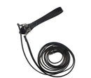HORZE SPRATA LEATHER DRAW REINS BLACK