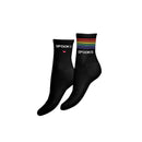 SPOOKS MID CUT SOCKS BLACK (2X)