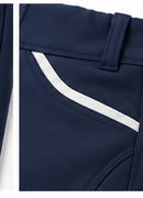 PHILI-RIDING TIGHTS NAVY STRASS LOGO NAVY WOMAN
