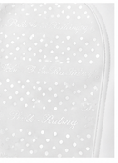 PHILI-RIDING TIGHTS WHITE STRASS LOGO WHITE WOMAN
