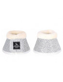 SD DESIGN BELL BOOTS SILVER GLITTER