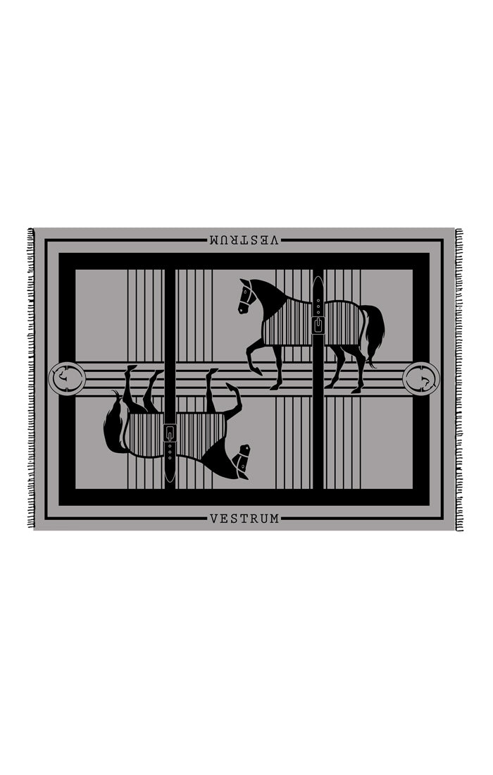 VESTRUM SATURNIA BLANKET MEDIUM GREY