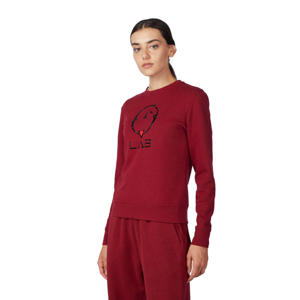 VESTRUM SIRRAH SWEATSHIRT RUBY RED