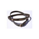 DY'ON WINDOW LEATHER BELT BROWN