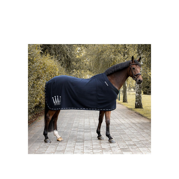 SPOOKS FLEECE RUG LHYON NAVY