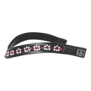 SD DESIGN BROWBAND SILVER/BURGUNDY/BLACK