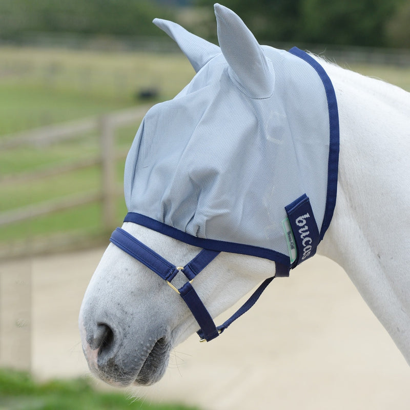 BUSSE OFF FLY MASK GREY